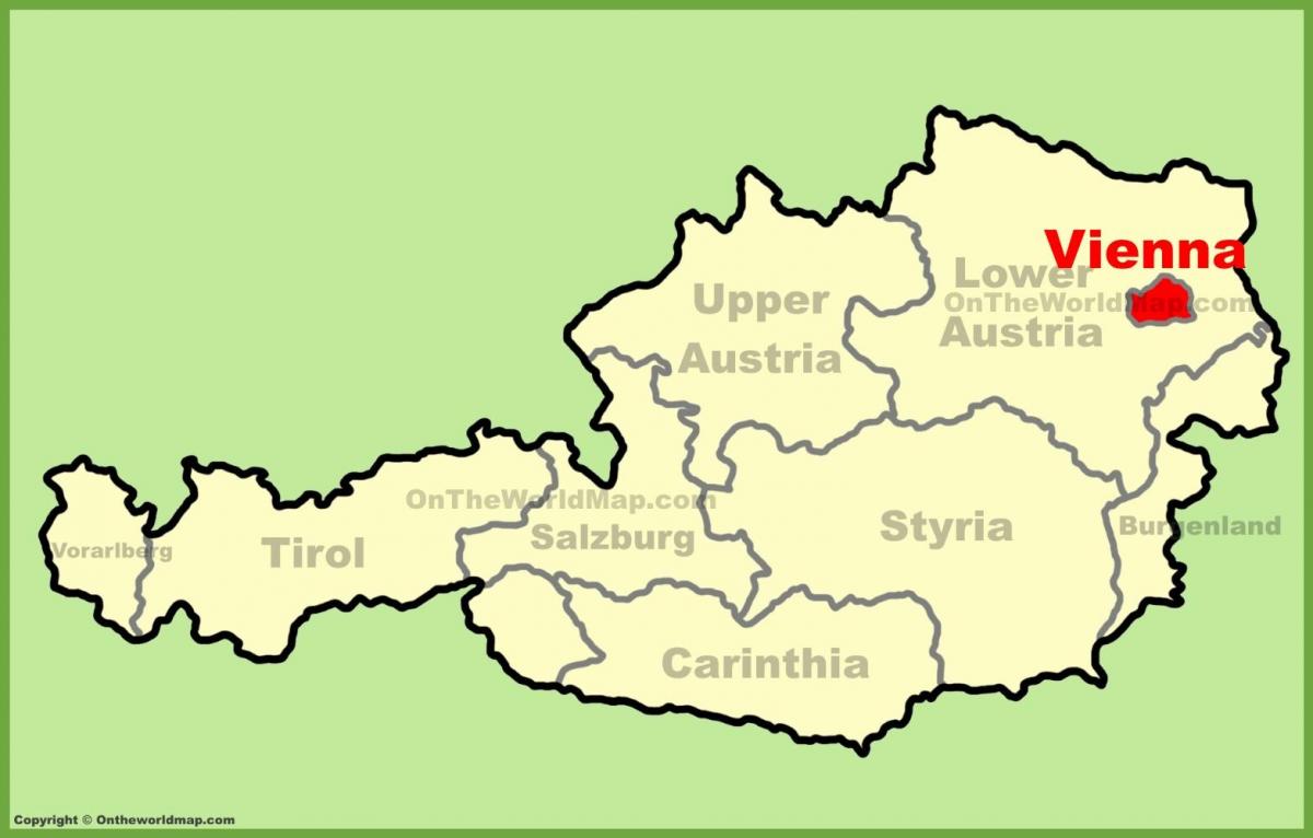 Mapa de Viena
