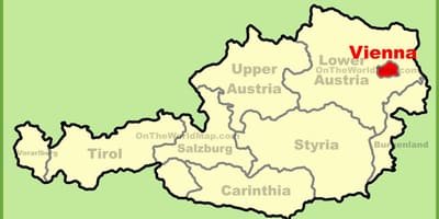 Mapa de Viena